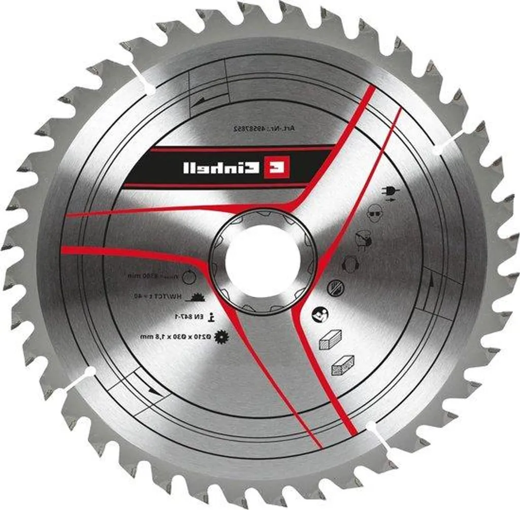 Lame de scie circulaire 210 x 30 mm pour finir vos coupes bois sans éclats