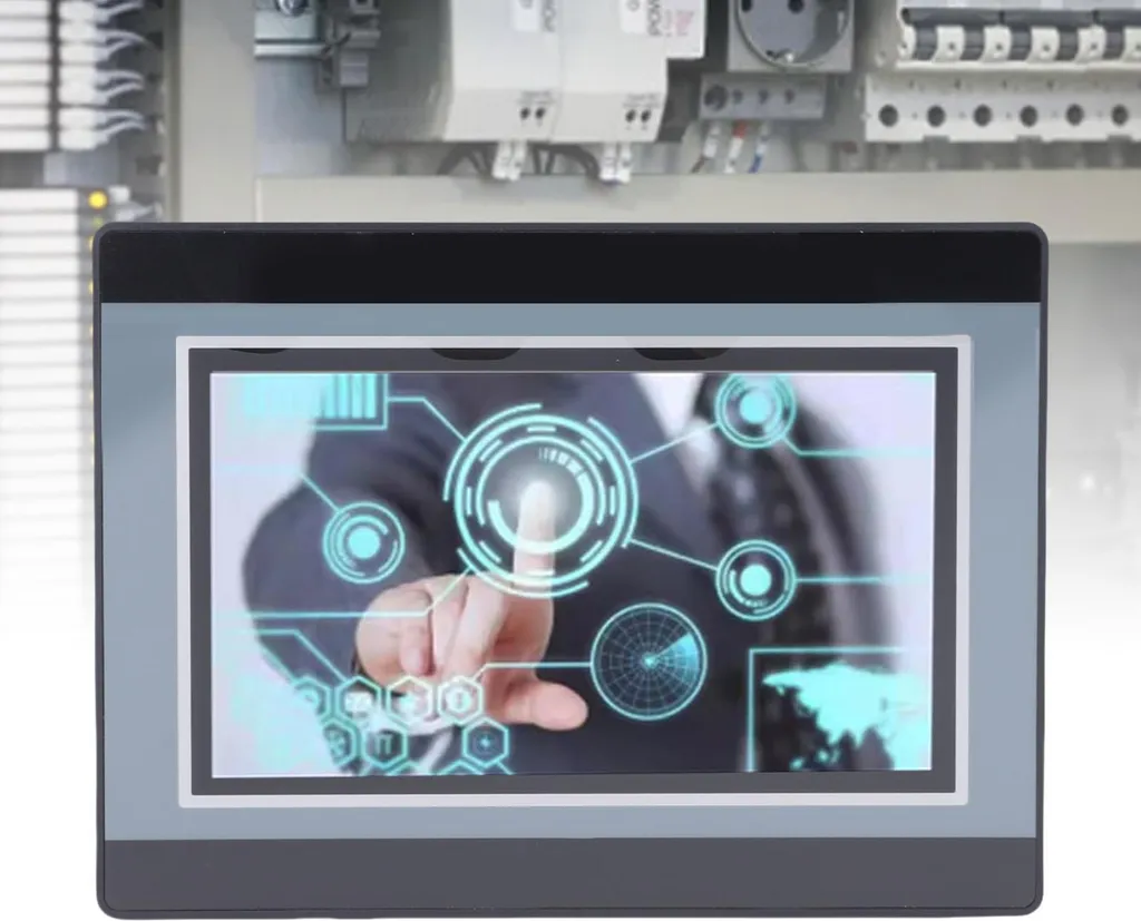 Console tactile HMI 7 pouces avec automate API intégré sorties relais - 11