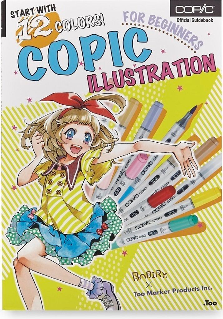 Sešit COPIC Illustration pro začátečníky