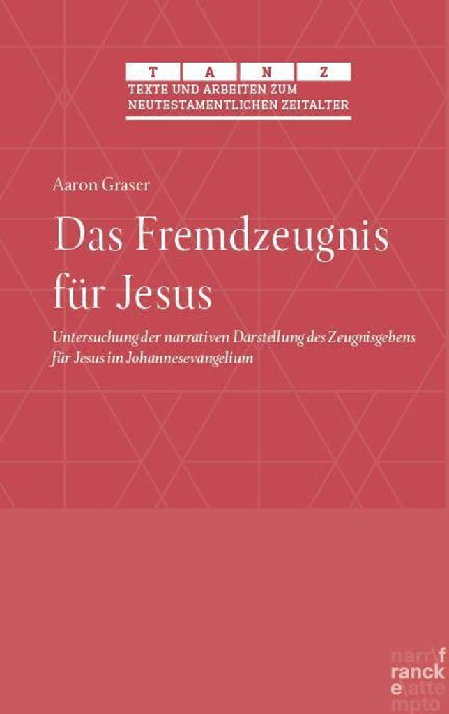 Das Fremdzeugnis für Jesus