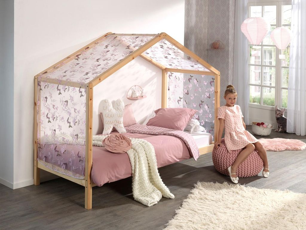 Bett Hausbett Dallas Three S 90x200 cm Natur
