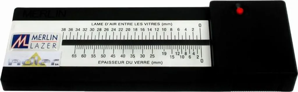 Jauge merlin ADLER 18360H mesureur professionnel épaisseur de vitrage