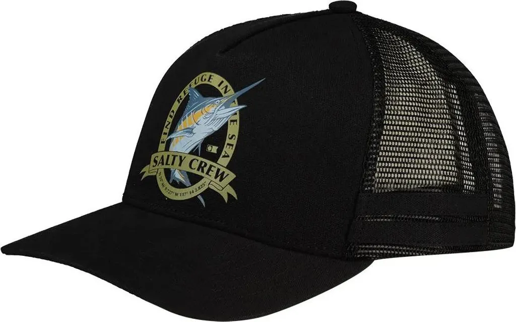 Casquette Salty Crew Bill Club Noir - Finies les Insolations en Mer