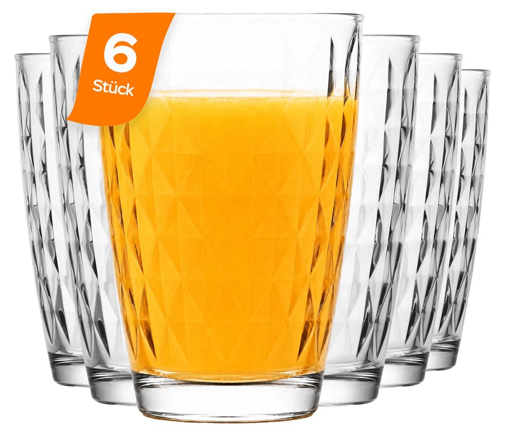 LAV Artemis Longdrinkgläser – 415 ml (14 oz), 6er Set Produktbild  KI-generiertes Bild