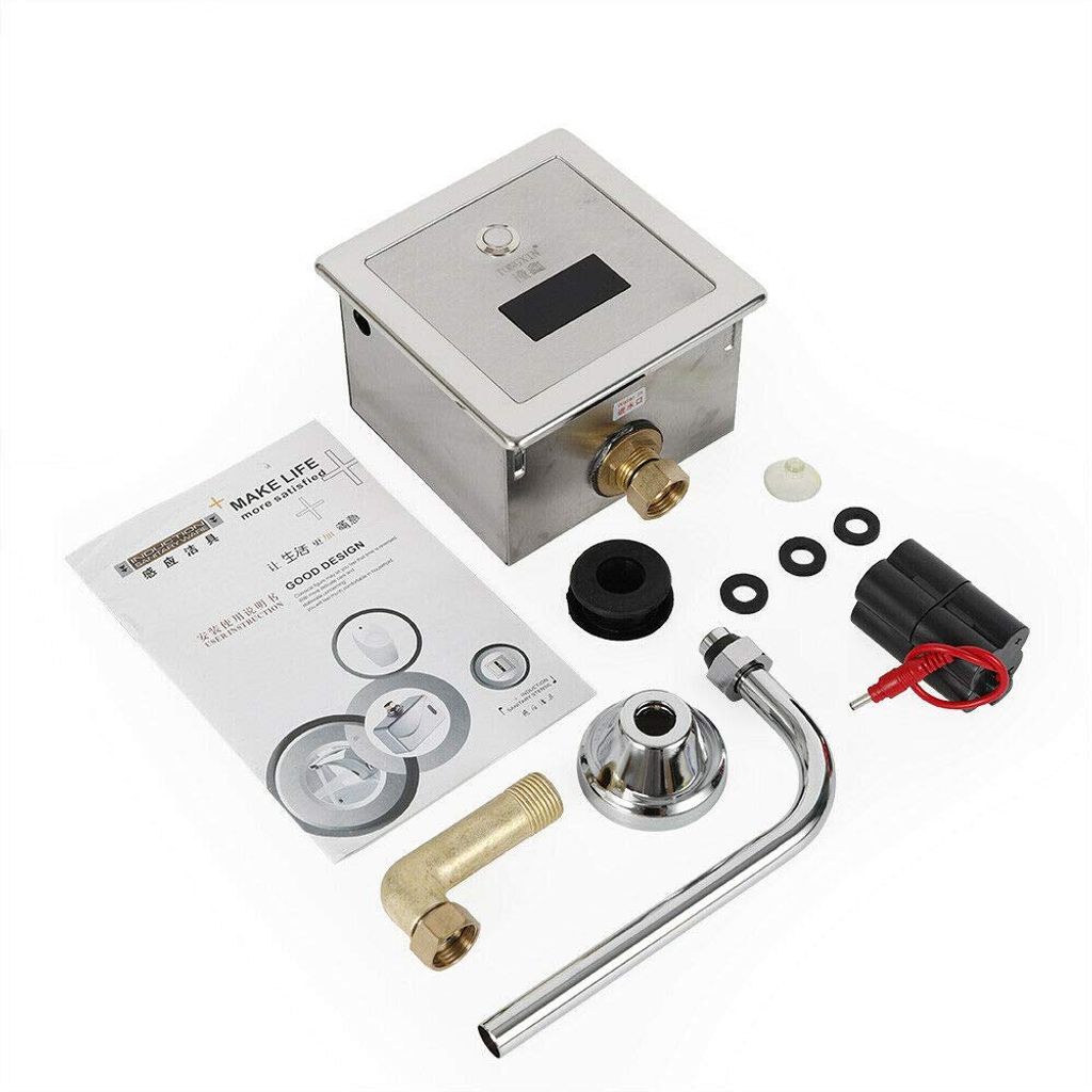 Wandmontage Urinale Sensor Infrarotsensor G1/2 " Auto Urinal Spüler Spülventil