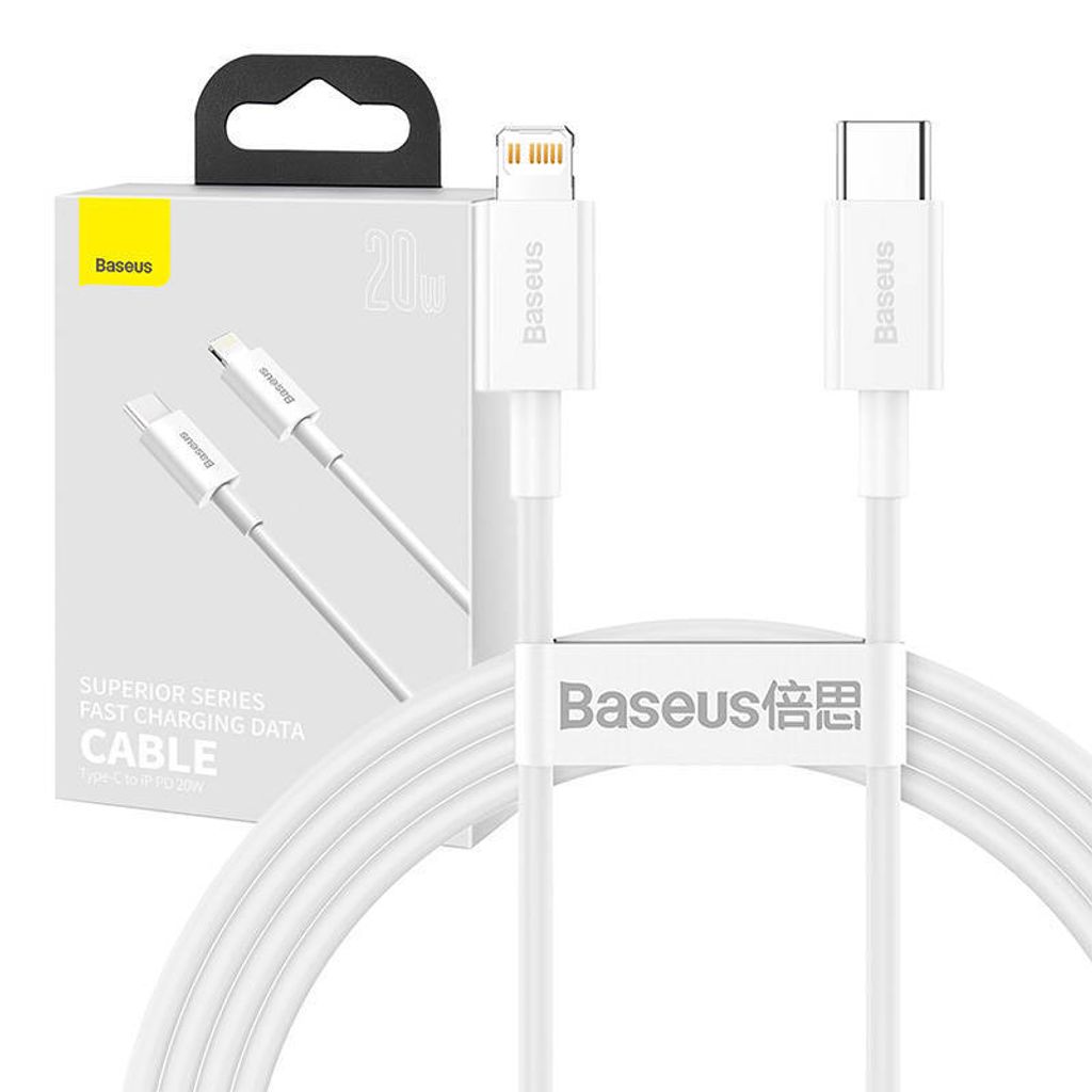 Baseus Superior Series 1.5 M Usb-c Auf Lightning Kabel Durchsichtig Durchsichtig One Size