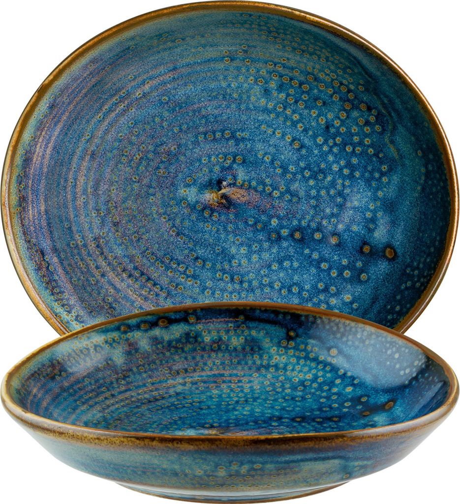 Sapphire Platte tief 14x12cm - 12 Stück
