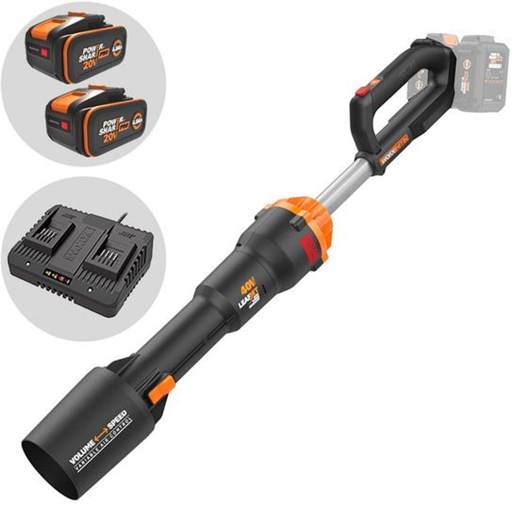 Worx WG585E – Akku-Laubbläser 40 V Produktbild 