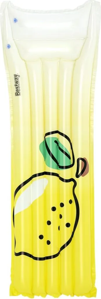 Matelas Gonflable Citron Bestway Stable et Durable pour Plage et Lac