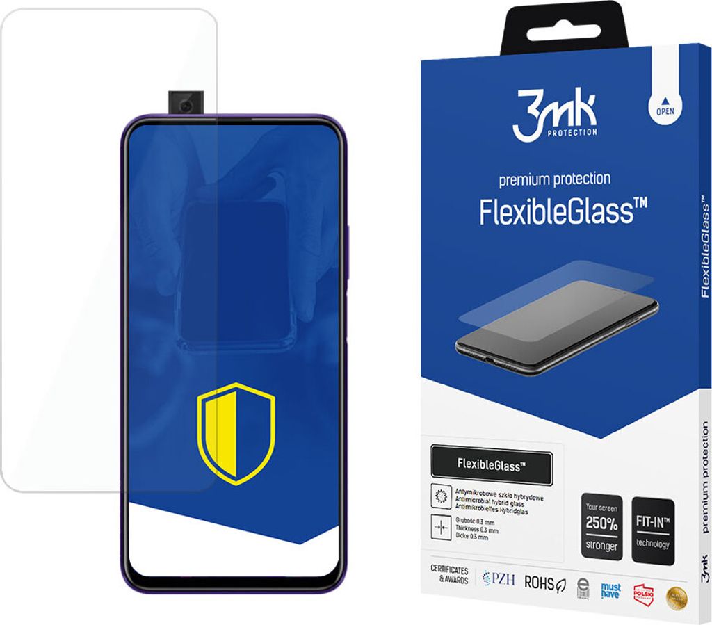 3mk Display Hybridglas FlexibleGlass für Honor 9X Pro 0,3mm 7H