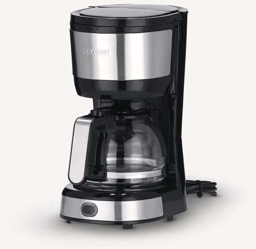 SEVERIN KA 4808 Kaffeemaschine 750W 4 Tassen Edelstahl Produktbild 