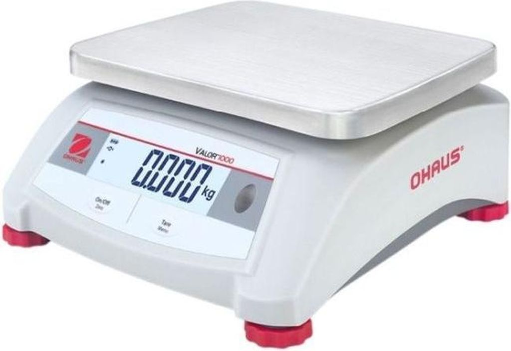 Küchenwaage, Kapazität 15 kg, Teilung 5 g, Abmessung 255 x 305 x 115 mm (BxTxH)