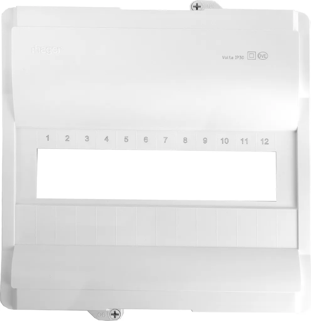 Coffret de distribution électrique encastrable 12 modules Hager Volta - 8