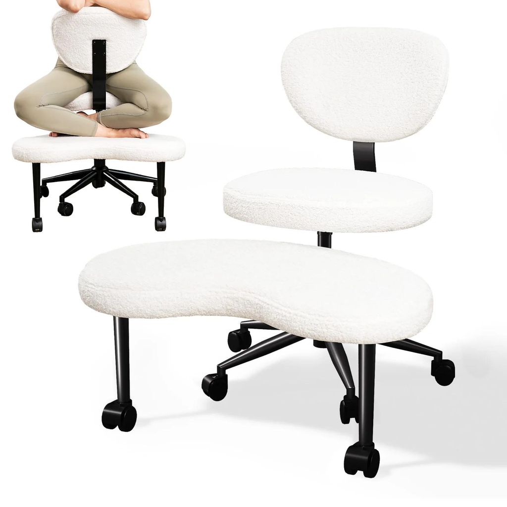 Ergonomischer Bürostuhl - Bürostuhl mit Kreuzbeinen - Produktbild 