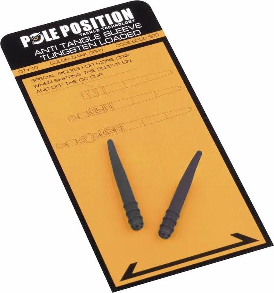 Anti Tangle Sleeve Tungsten Loaded 30MM Pole Position