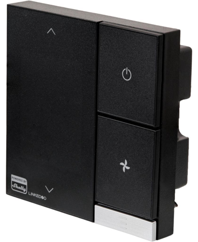 LinkedGo smartes HVAC-Thermostat (schwarz) Produktbild 