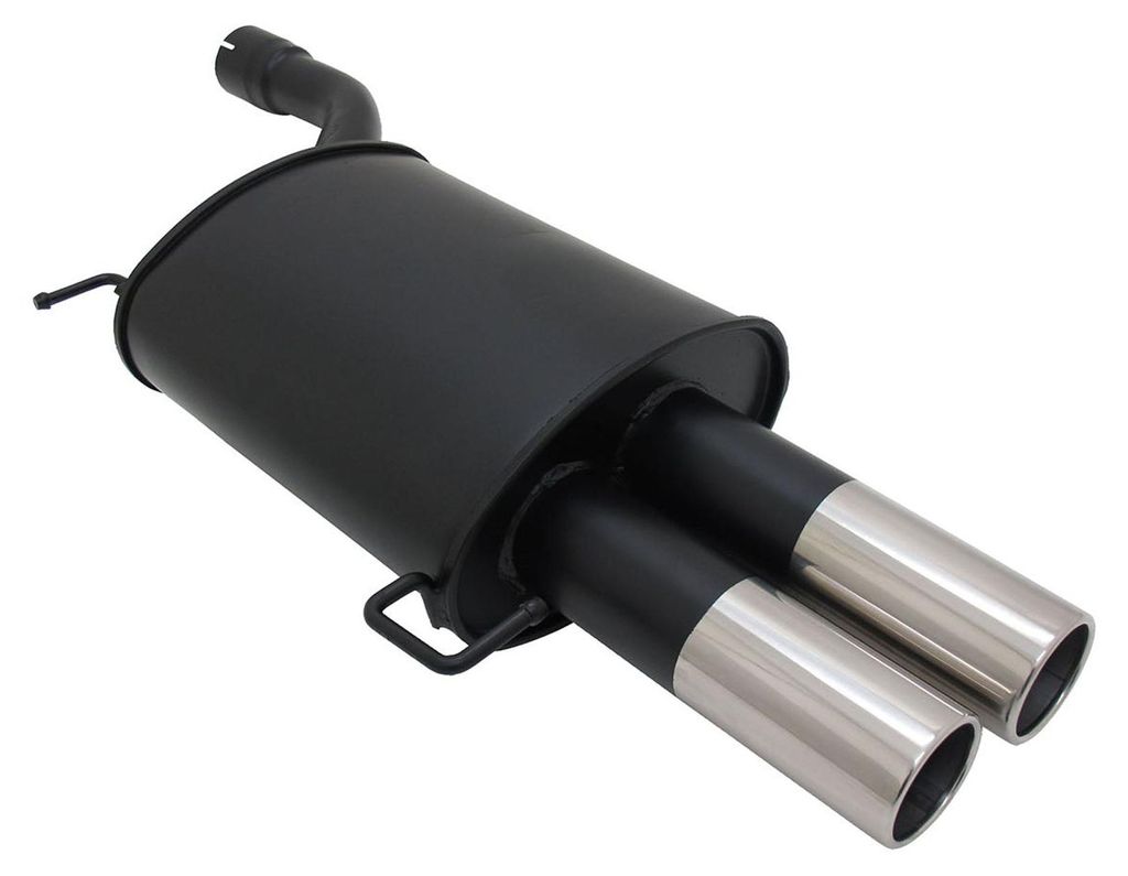 Novus acier sport Silencieux BMW E60 2x76 rond en acier Image du produit 