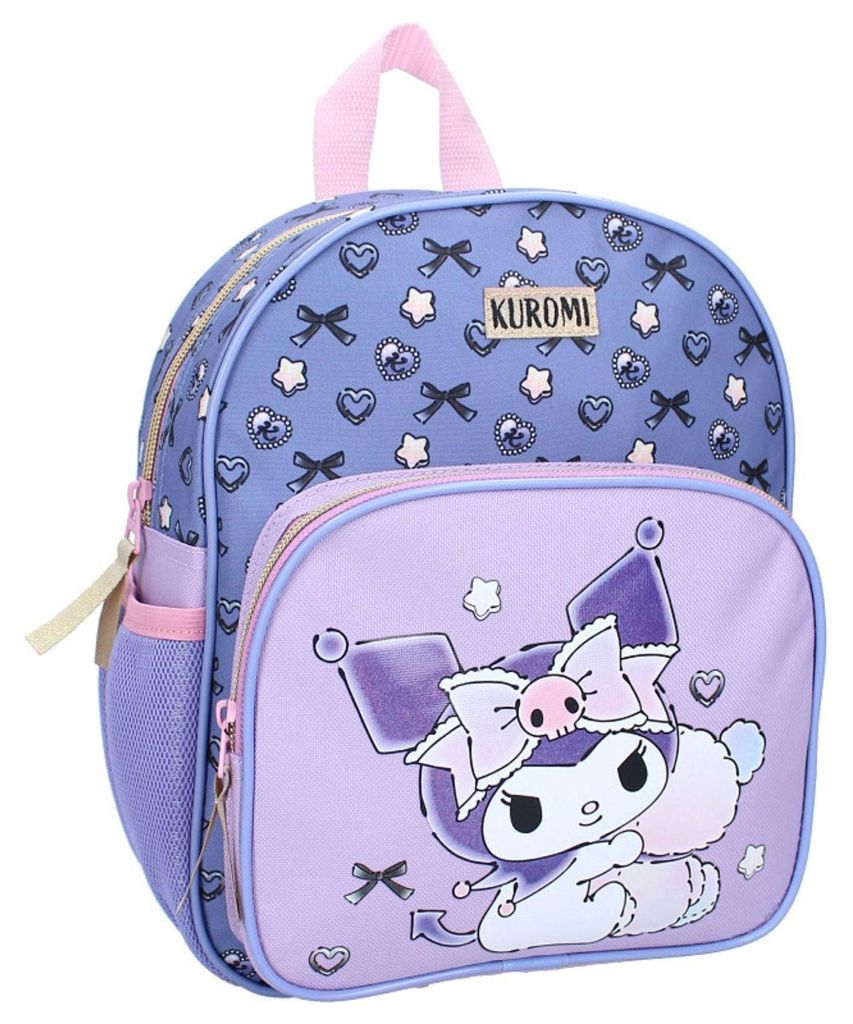 Sanrio Kuromi Kinderrucksack lila 29x23x10 cm offiziell lizenziert