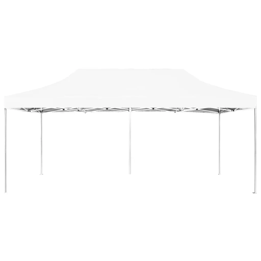 Chapiteau blanc pliable 6x3m aluminium - Fête & événement pro