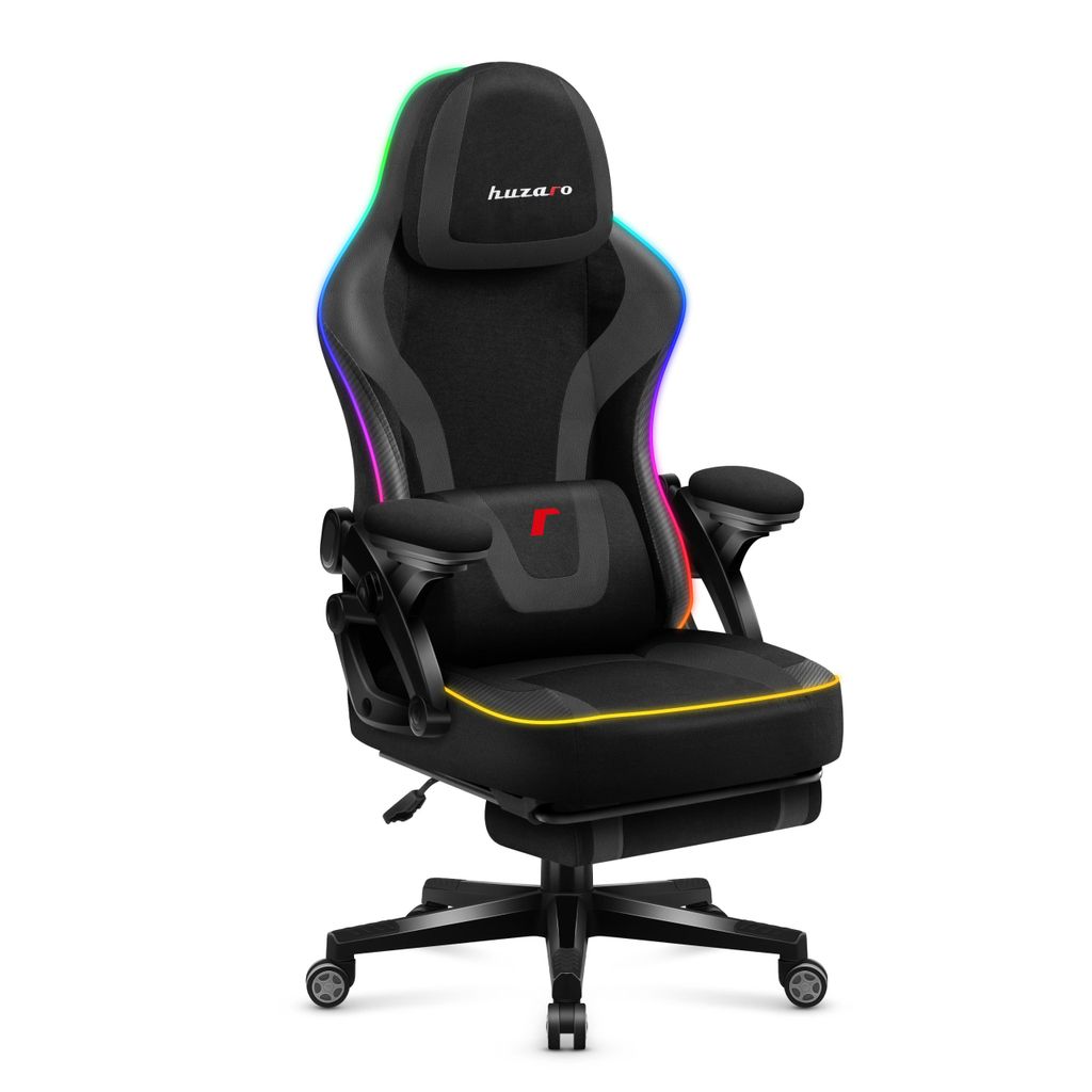 Chaise d'ordinateur de jeu pivotante Huzaro RGB Smart Image du produit 