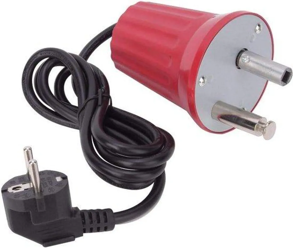Moteur électrique barbecue 250V rouge haute performance - Modèle BB-X1