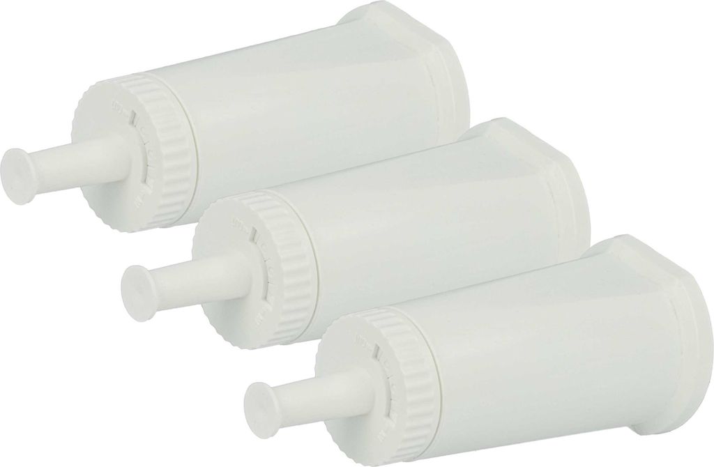 vhbw 3x Wasserfilter Filter kompatibel mit Sage Bambino Plus SES500 Espressomaschine Weiß