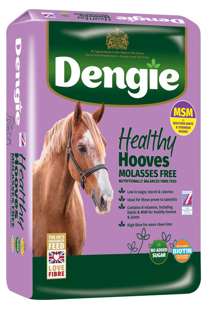 Optifeed Dengie Healthy Hooves Molasses Free avec MSM : Image du produit 
