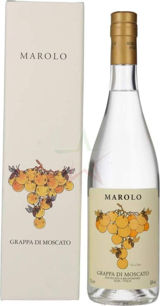 Marolo Grappa di MOSCATO 42 % 0,70 lt.