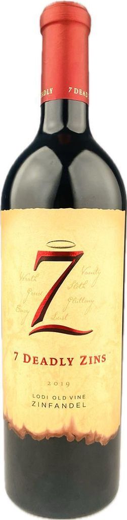 7 Deadly Zins Old Wine Zinfandel Lodi 15% Vol. 0,75L Produktbild 