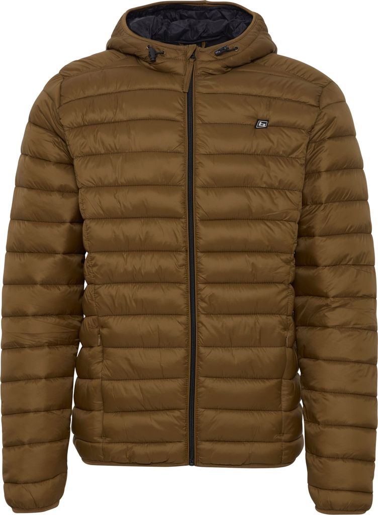 BLEND Leichte Steppjacke Wattierte Übergangsjacke Stretchbund mit Kapuze Größe: XXL