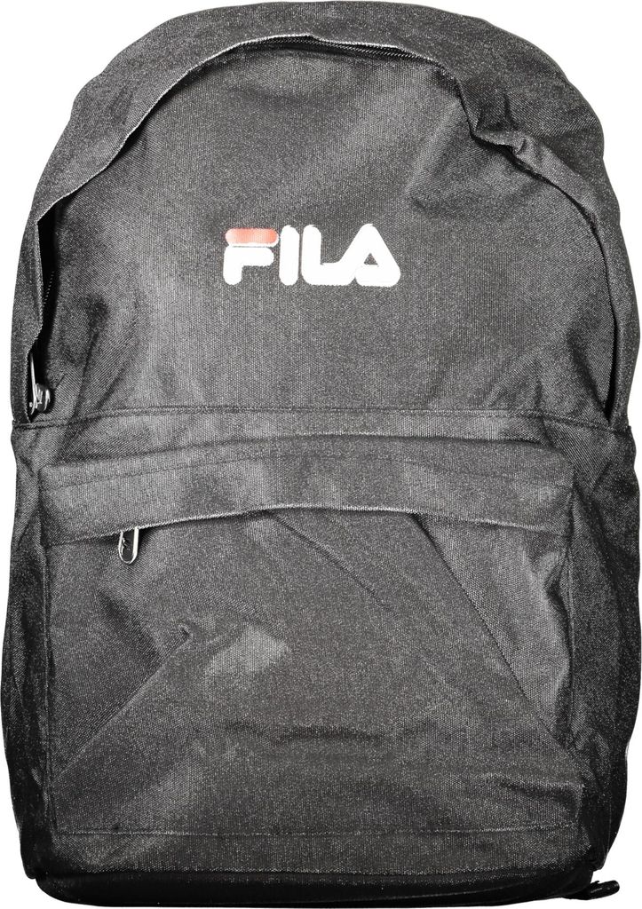 Schwarzer Herren-Rucksack: Praktisch & stilvoll mit Logo-Print