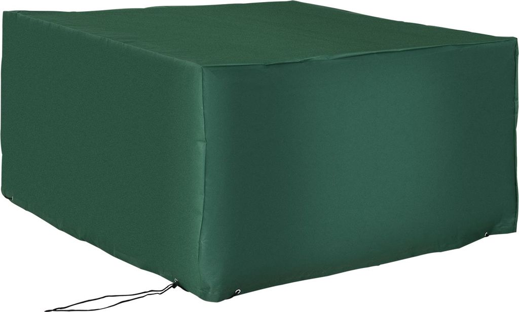 Schutzhülle Abdeckung Abdeckhaube für Gartenmöbel 600D-Oxford Grün 135 x 135 x 75 cm