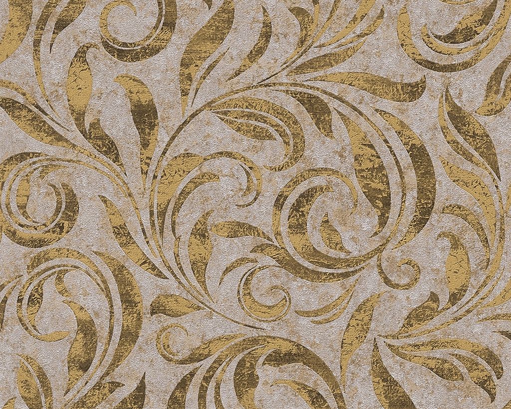 Architects Paper Tapete Nobile braun metallic schwarz 10,05 m x 0,70 m 959405