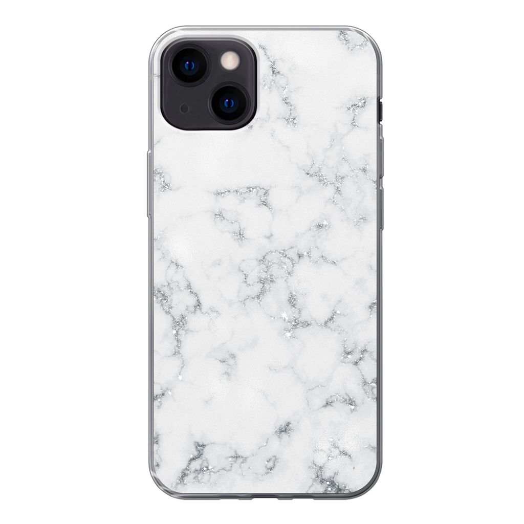 MuchoWow® Handyhülle Schutzhülle Hülle für iPhone 13 Marmor Produktbild 