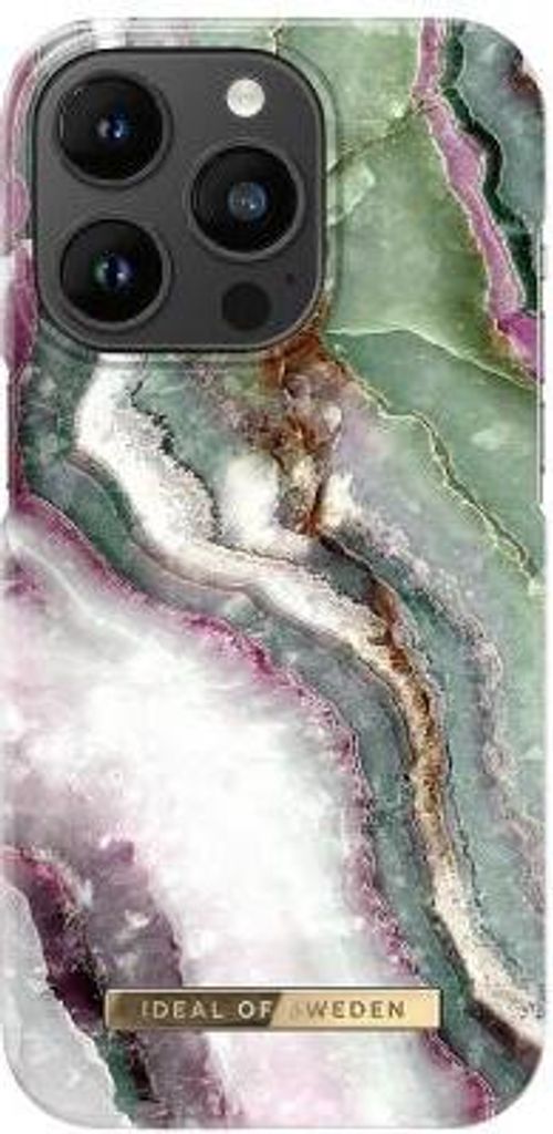 iDeal of Sweden iPhone 14 Pro Cover Northern Lights Grün