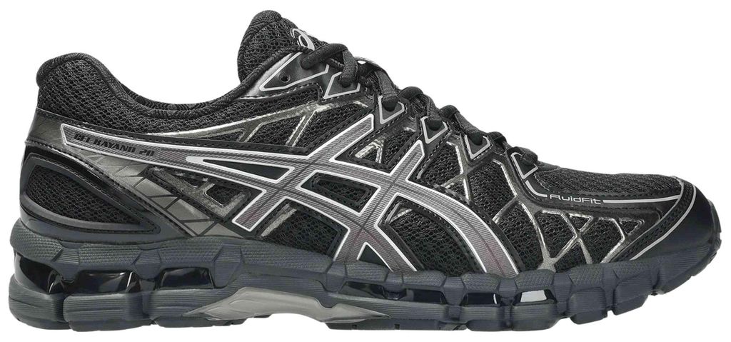 Asics Gel-Kayano 20 - black/clay grey, Größe:11.5