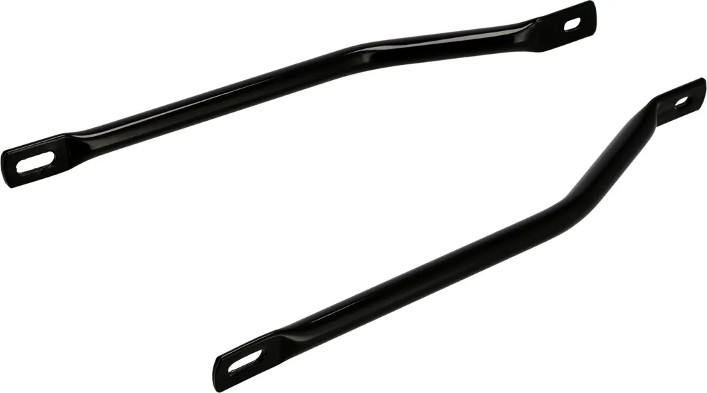Accolade de Retenue Simson S51 Noir Poudré - Haute Résistance - Set de 2