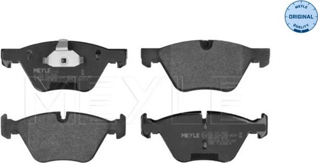 MEYLE 025 237 9420 Bremsbeläge Vorne für BMW 3 Touring (E91) 3 Limousine (E90) 5 Limousine (E60) 5 Touring (E61) X1 (E84) 3 Coupe (E92)