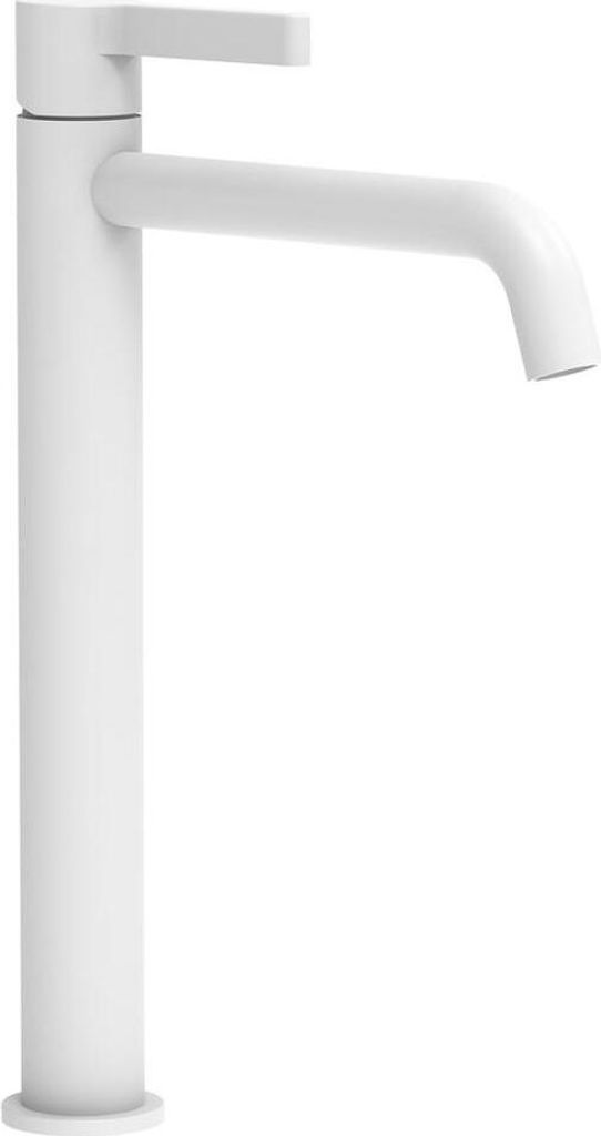 ICONIC Waschtischarmatur, Hoch, Weiß matt