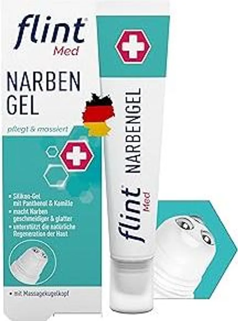 Gel Cicatrici flint Med 17ml: Trattamento Levigante con Massaggio