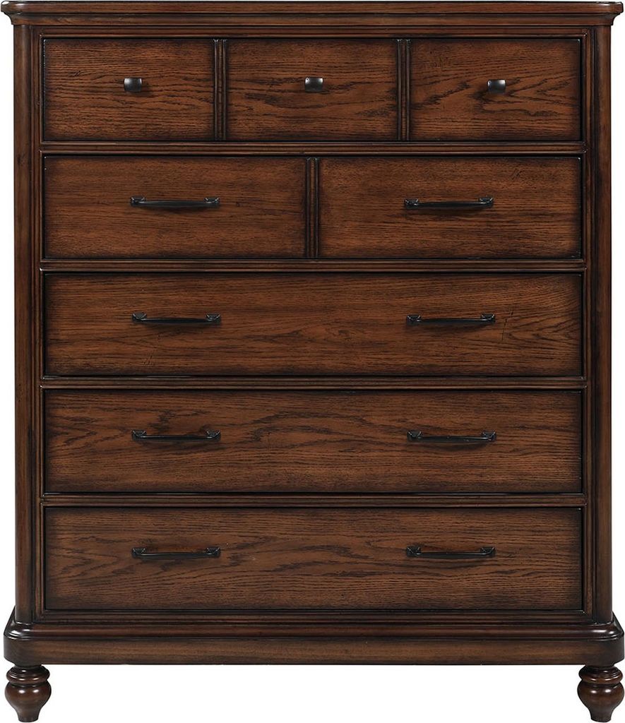 Landhaus Stil Möbel Hoch Kommode Schrank Designer Schränke Braun Sideboard Neu