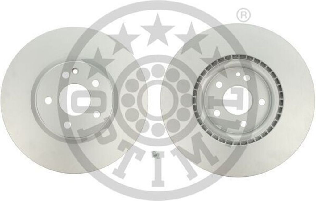 2x OPTIMAL Bremsscheibe BS-9398HC vorne 58 5mm 330mm