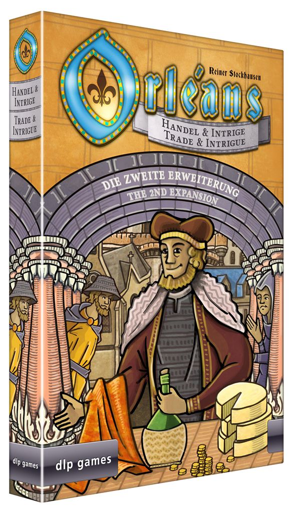 Asmodee Orleans: Trade & Intrigue, Brettspiel, Bildend, 12 Produktbild 