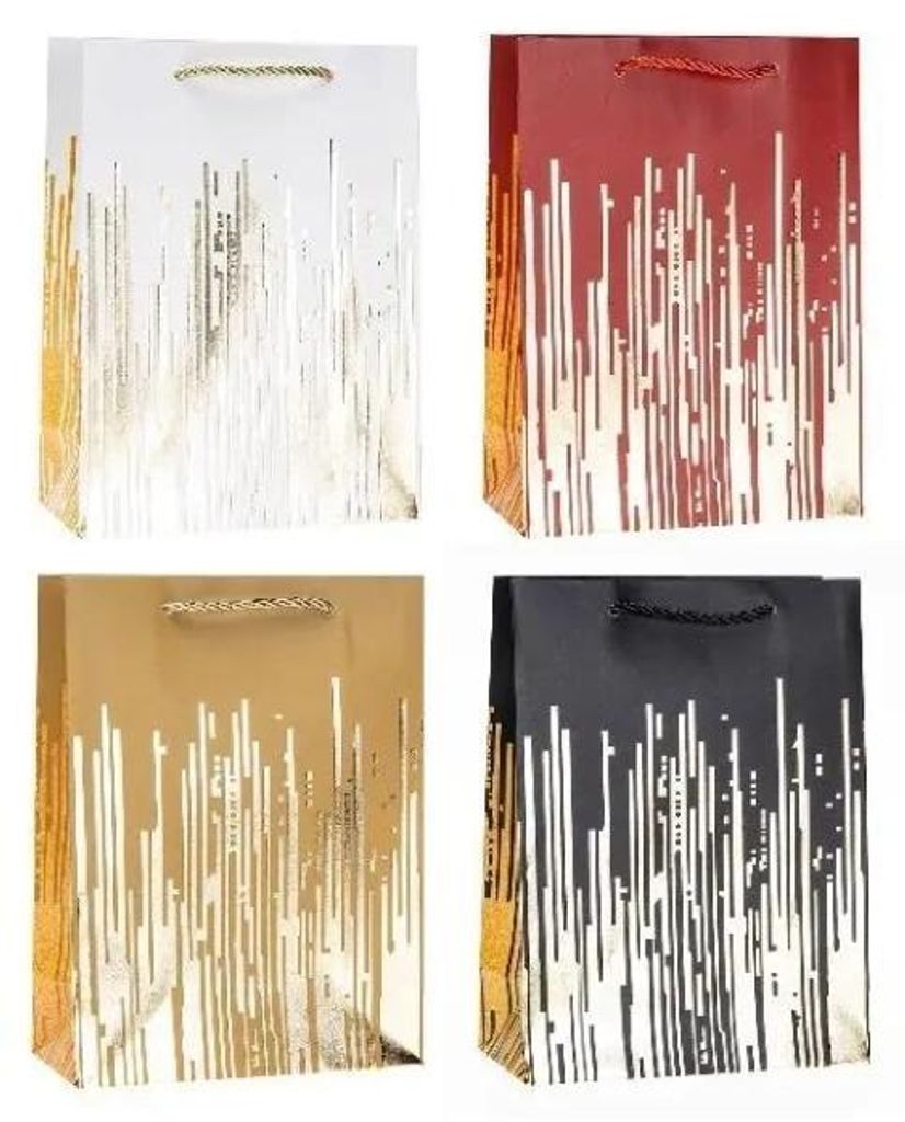 Torebka ozdobna Rozette mix wzorów 31 x 40 x 12 cm