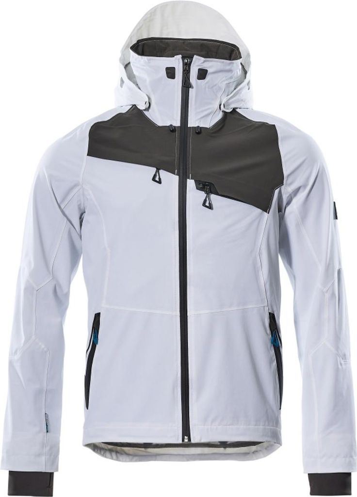 Mascot Regenjacke ADVANCED wasserdicht Gr. 3XL weiss/dunkelanthrazit