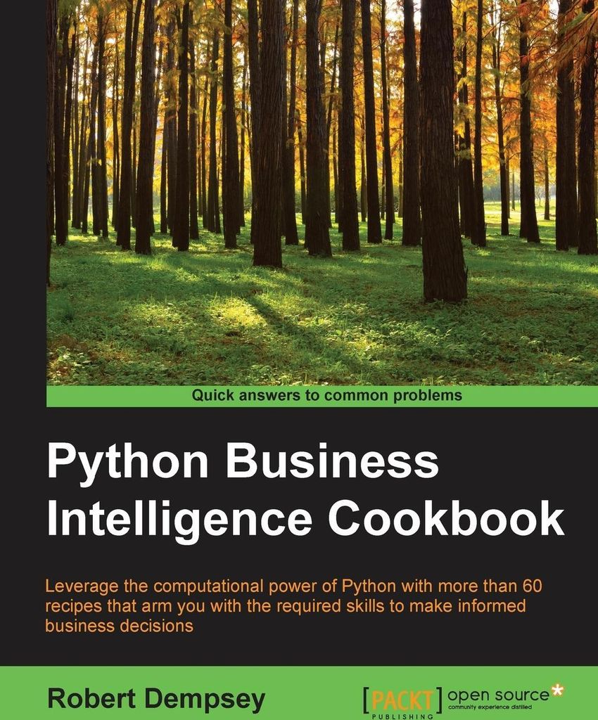 Python Business Intelligence Cookbook. Dempsey, Robert New.