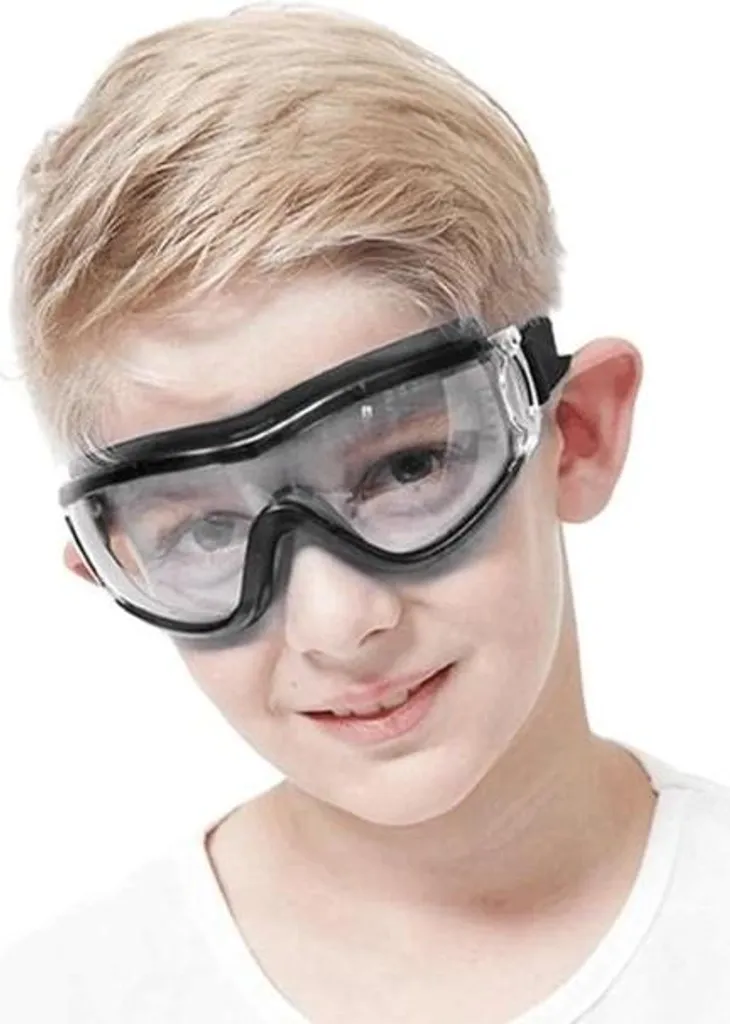 Lunettes Nerf enfant réglables : évitez la buée et les chocs aux yeux