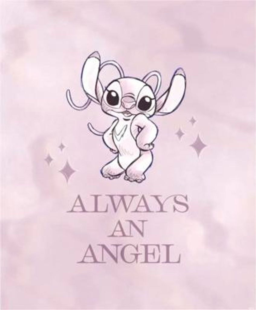 Poster Disney Stitch Always an Angel 40x50 cm