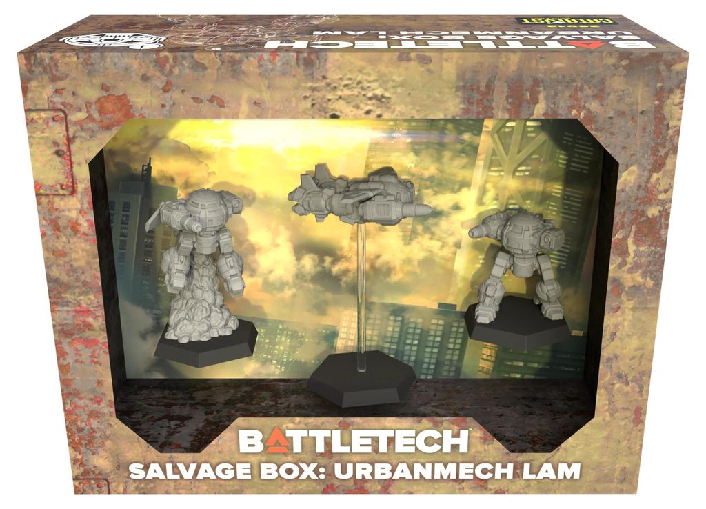 BattleTech Salvage Box Urban Mech LAM - ENG Edition
