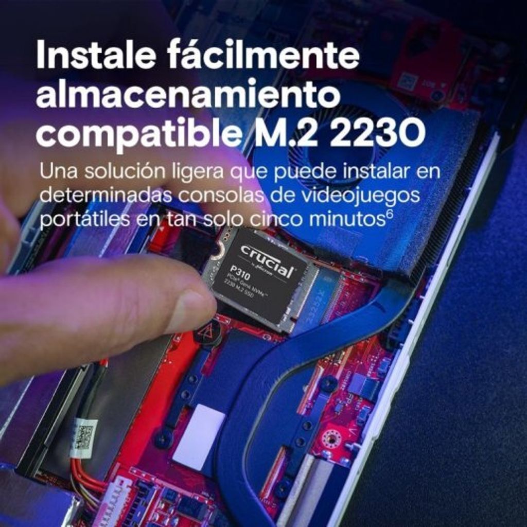 Crucial P310 - SSD - Extreme Performance - 2 TB - intern - Produktbild 7